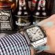 Buy Online High Quality Copy Cartier Santos Silver Bezel Men's Watch (3)_th.jpg